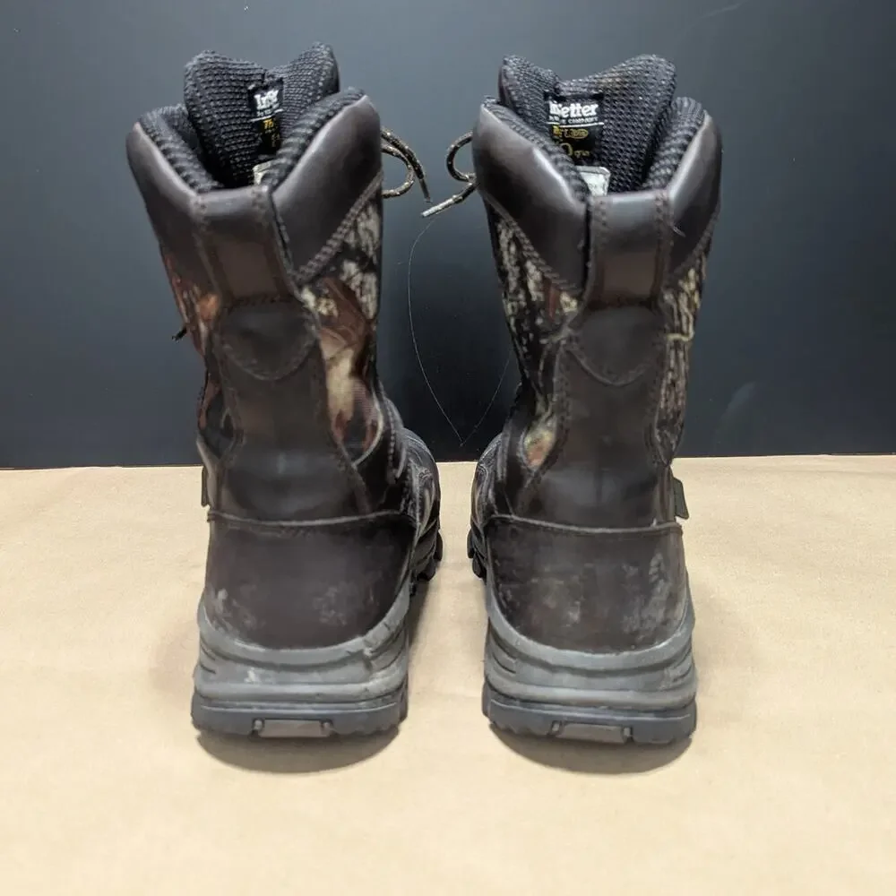 Red Wing Irish Setter King Toe Camo Leather Work Boots Lace Up Hunting Camping